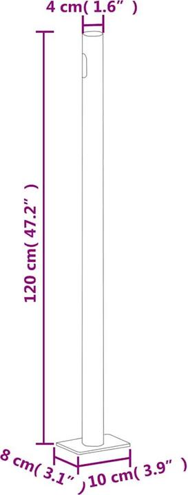 Image du produit VidaXL Auvent latéral (5 m)