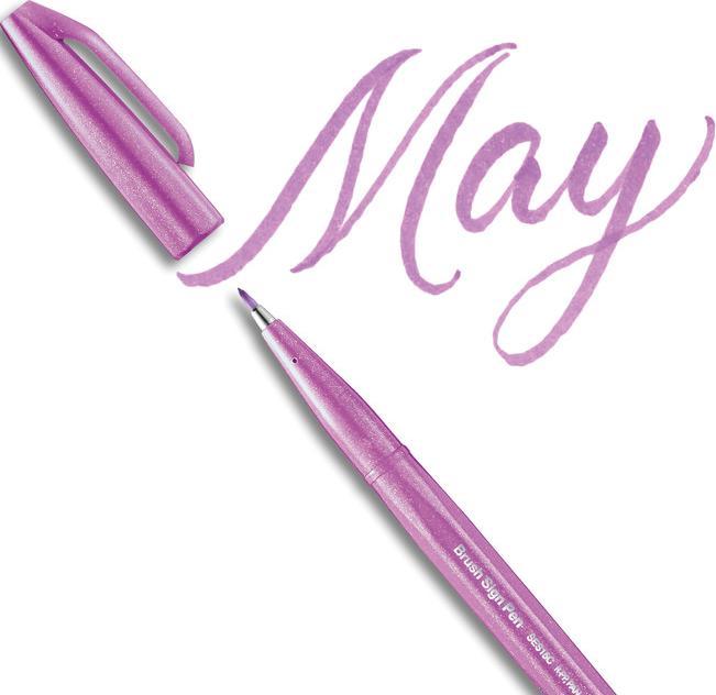 Image du produit Pentel Pinselstift (Mauve, Rose, 1 x)