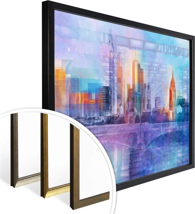 Produktbild Trenddeko Frankfurt am Main farbig (150 x 120 cm)