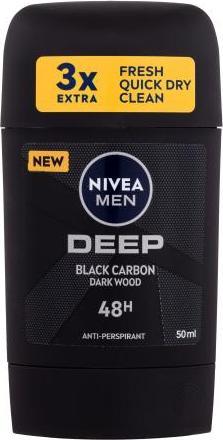 NIVEA Noir profond Carbone Bois foncé (Stick, 50 ml)