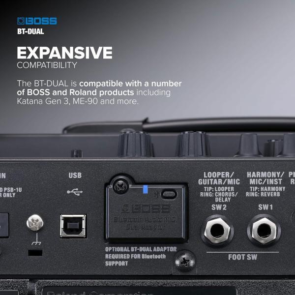 Image du produit BOSS (Electronics) BT-DUAL Adaptateur double Bluetooth Audio MIDI