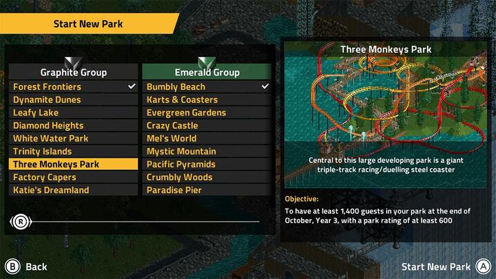 Produktbild Atari Roller Coaster Tycoon Classic (Switch)