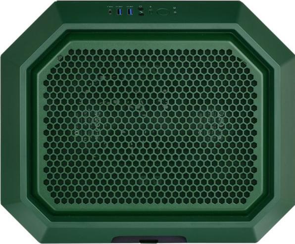 Actual product image Thermaltake The Tower 300 Racing Green (mATX, Mini-ATX)