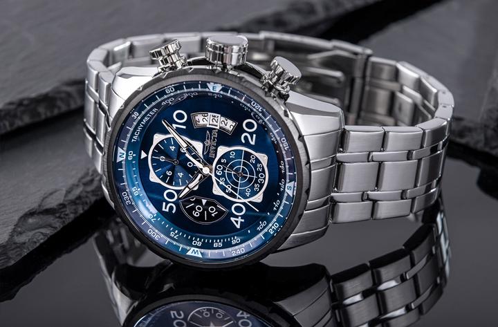 Image du produit Invicta Aviator 22970 Quartz Herenhorloge - 48mm (48 mm)