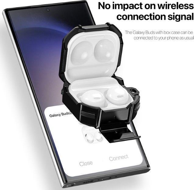 Produktbild Dux Ducis SECG-Hülle für Samsung Galaxy Buds Live / Buds Pro / Buds 2 / Buds 2 Pro – weiss (Kopfhörer Hülle)
