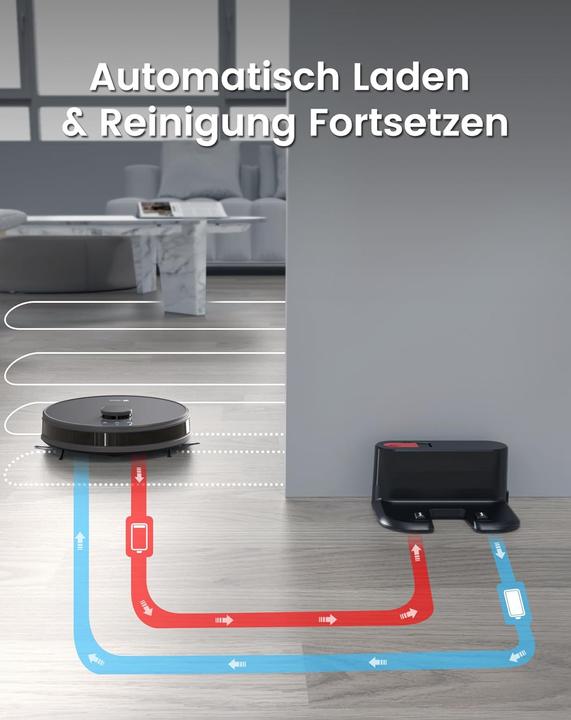 Produktbild Saug-Wischroboter mit 4000Pa und Mapping-Funktion (Saugwischroboter)