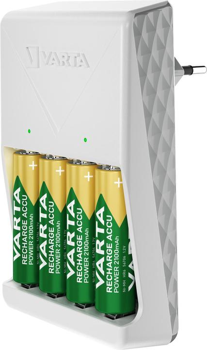 Image du produit Varta Plug Charger (1 pcs, AA, 1600 mAh, Piles rechargeables + chargeur)
