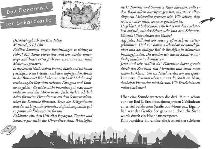 Produktbild Kosmos Die drei!!!, Zürich, Zückerli und ganz viel Schweiz (Deutsch, Franziska Misselwitz, Wich, Henriette, Ina Biber, 2023)