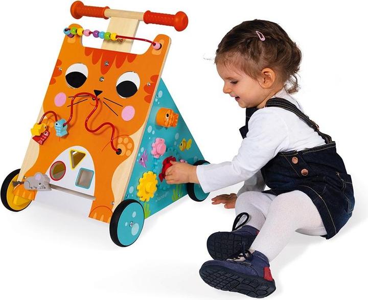 Image du produit Janod Chariot multi-activités Cat