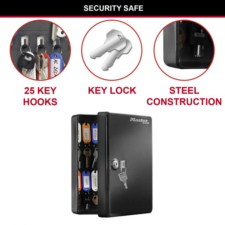 Produktbild Master Lock Tresor KB-25ML Schwarz