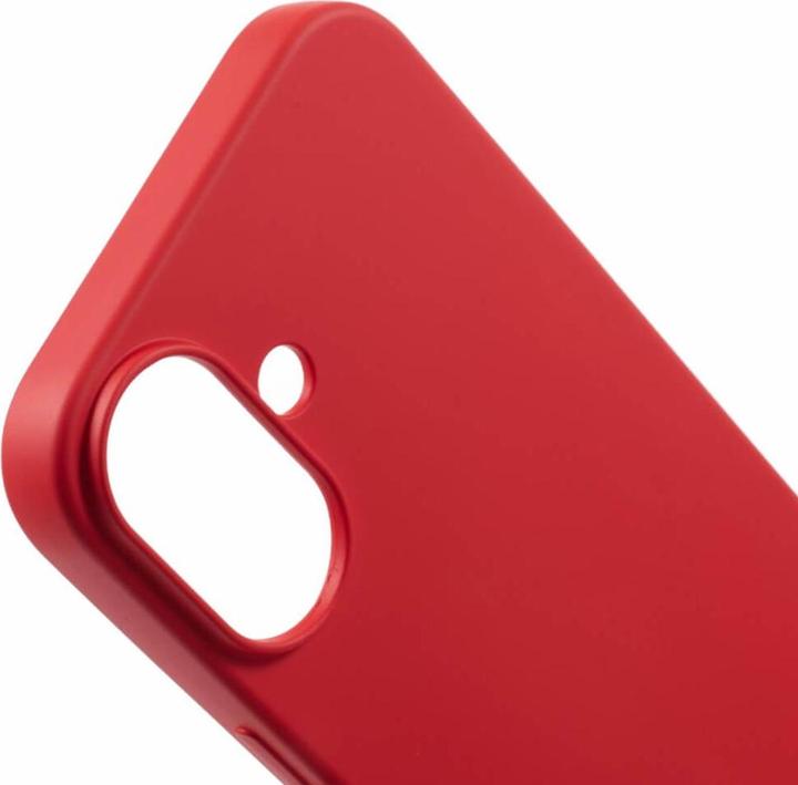 Actual product image Cover-Discount iPhone 16 - Silicone rubber case (Apple iPhone 16)
