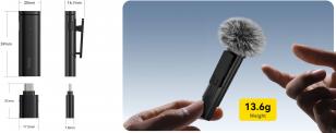 Immagine prodotto Ulanzi WM 10 Microfono portatile in linea (versione di tipo c)