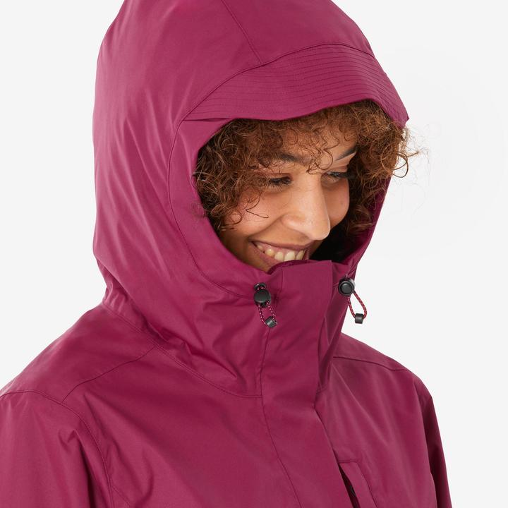 Produktbild Quechua Wanderjacke Damen wasserdicht - NH500 violett (L)