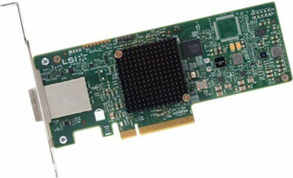Produktbild Fujitsu PRIMERGY SAS CP400e external SAS Controller 12Gb/s 8 port 2x SAS SFF8644 LSI SAS 9300-8e FH/LP