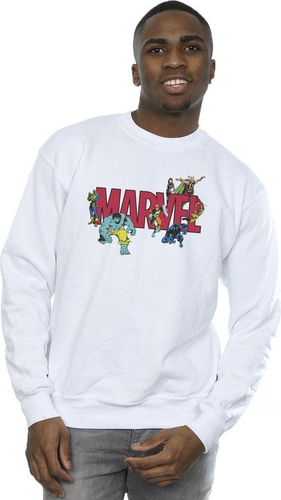 Actual product image Mens Comics Characters Sweatshirt (S)