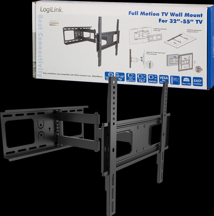 Image du produit LogiLink Support mural (Mur, 55", 50 kg)