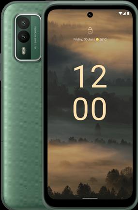 Actual product image Nokia XR21 6 128 GB (128 GB, Pine Green, 6.49", Dual SIM, 64 Mpx, 5G)