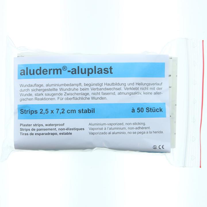 Söhngen aluderm aluplast plaster rigid / stable 2.5x7.2cm, 50 pcs., single (50 x)