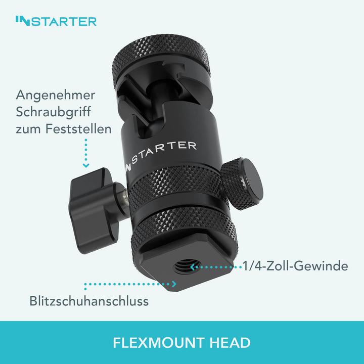 Produktbild Wiltec FlexMount Kopf (Kugelkopf)