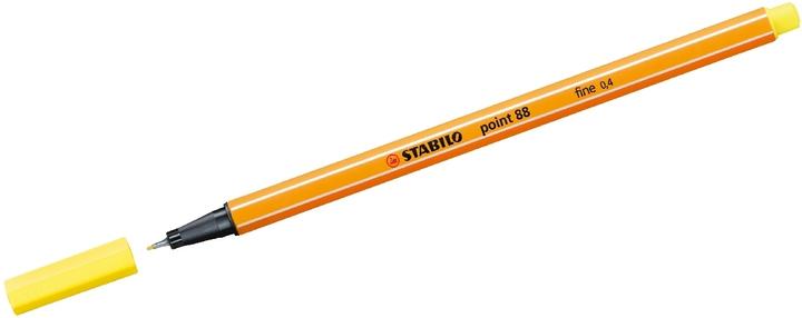 Produktbild STABILO point 88 Fineliner (Zitronengelb, 1 x)