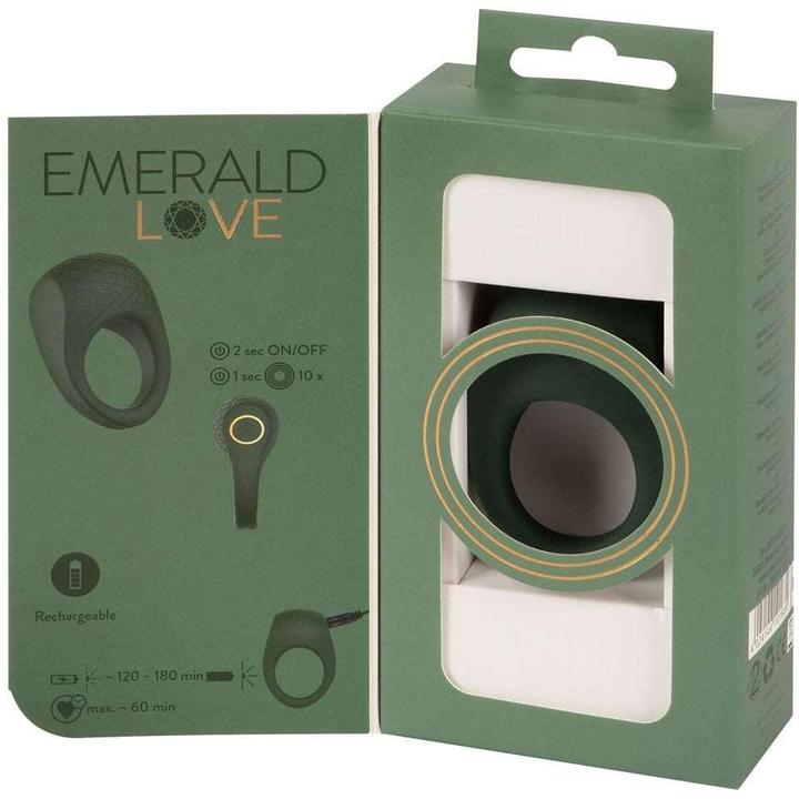 Immagine prodotto Emerald Love Luxurious Vibrating Cock Ring (3 cm)