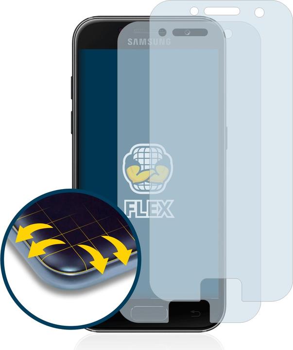 Produktbild BROTECT Full-Cover Displayschutz (2 Stück, Samsung Galaxy A3 (2017))