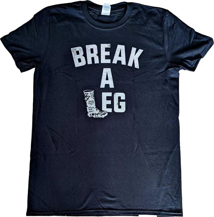Foo Fighters Unisex Adult Break A Leg Milton Keynes Back Print Cotton T-Shirt (L)