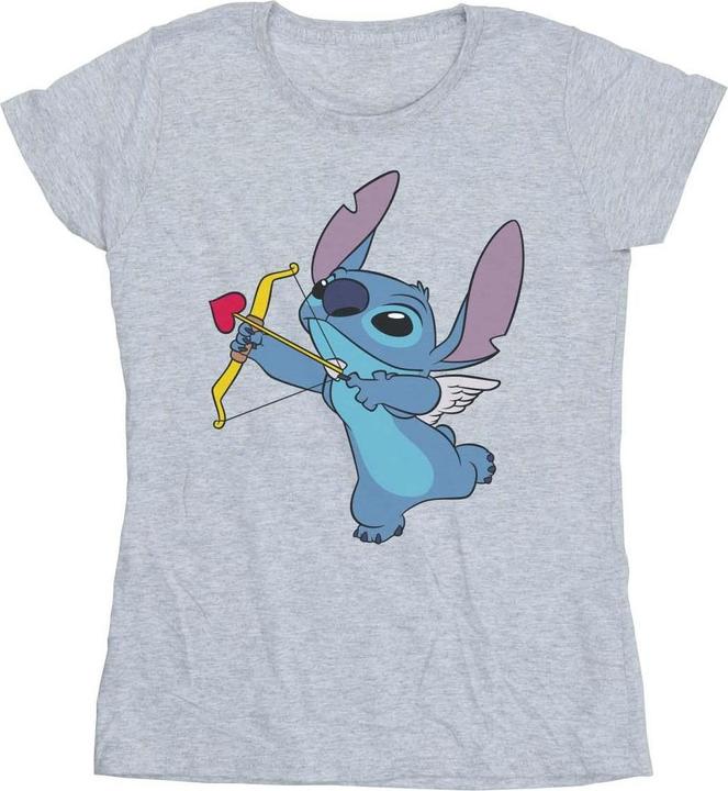 Produktbild Disney Lilo And Stitch Stitch Cupid Valentines TShirt (XXL)