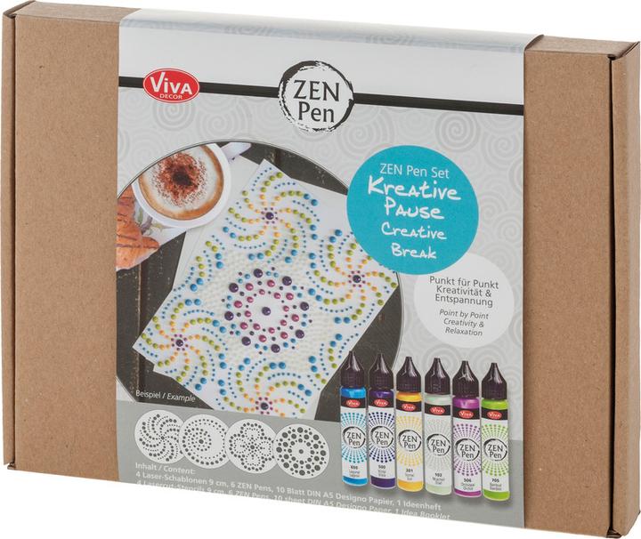 Produktbild Viva Decor Zen-Pen Set Kreative Pause (28 ml)