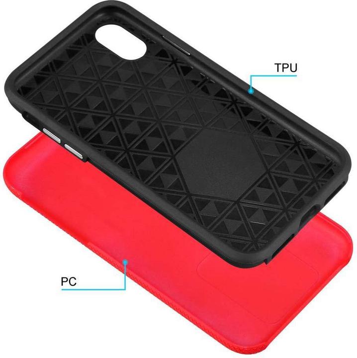Produktbild Cadorabo Hybrid Triangle Cover (Apple iPhone X)