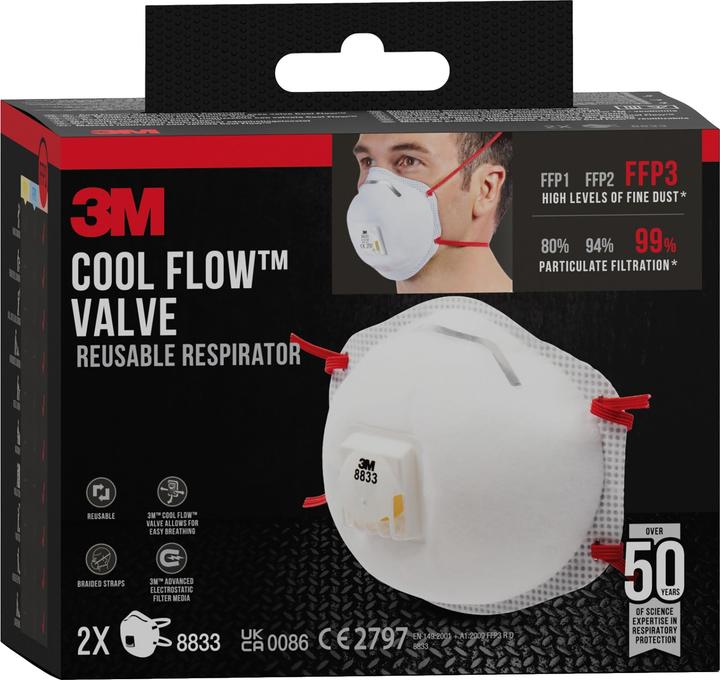 Image du produit 3M - (FFP3, 2 x)