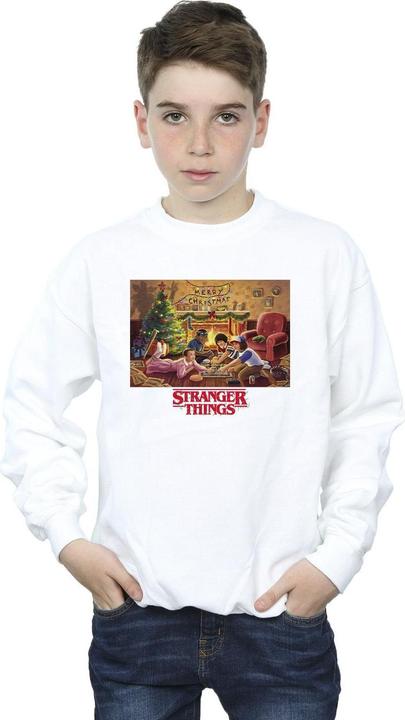 Image du produit Netflix - Sweat STRANGER THINGS CHRISTMAS GATHERING - Garçon (128)