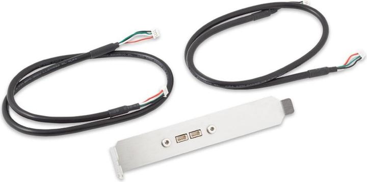Aqua Computer Aquacomputer RGBpx Slot Aperture for Two RGBpx Connections