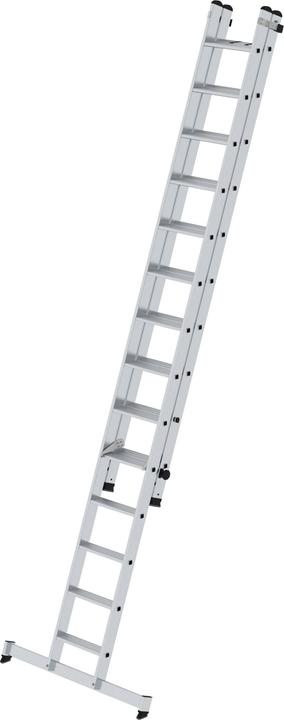 Image du produit Munk Echelle coulissante à marches, 2 sections (Échelle pour rayonnage, 0.64 cm)