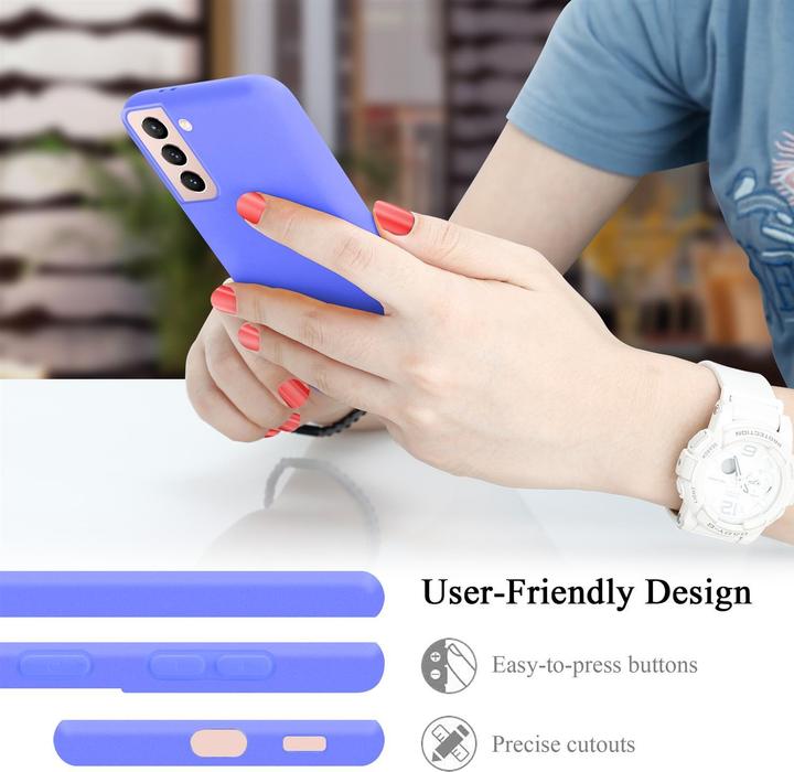 Immagine prodotto Cadorabo Copertura della cassa del silicone liquido TPU (Samsung Galaxy S21 5G)