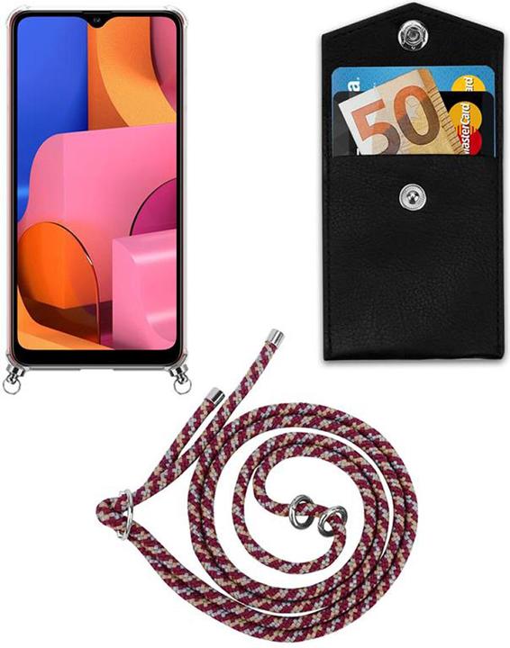 Produktbild Cadorabo TPU Handy Kette SILBER Cover