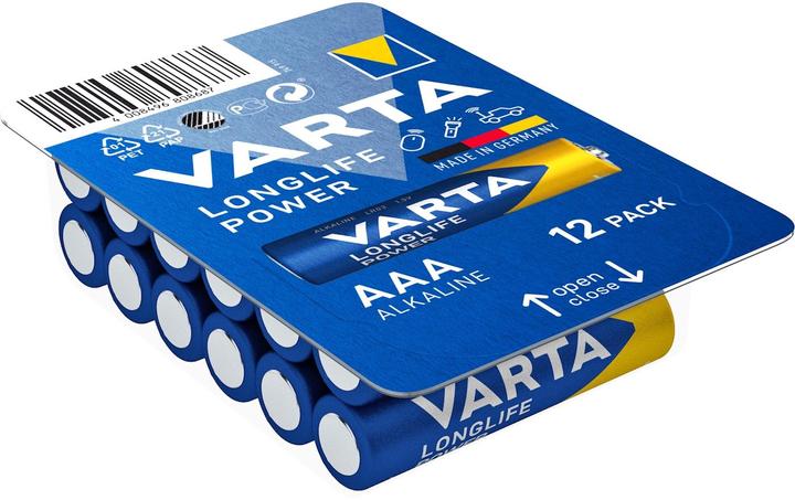 Actual product image Varta LONGLIFE Power Box (12 pcs., AAA, 1260 mAh)