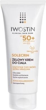 Produktbild Iwostin Solecrin Gel Cream For Body Spf 50 - 200 Ml (Sonnencreme, SPF 50, 200 ml)