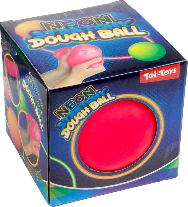 Produktbild Toi-Toys Lustiger Knetball Neon, 10cm