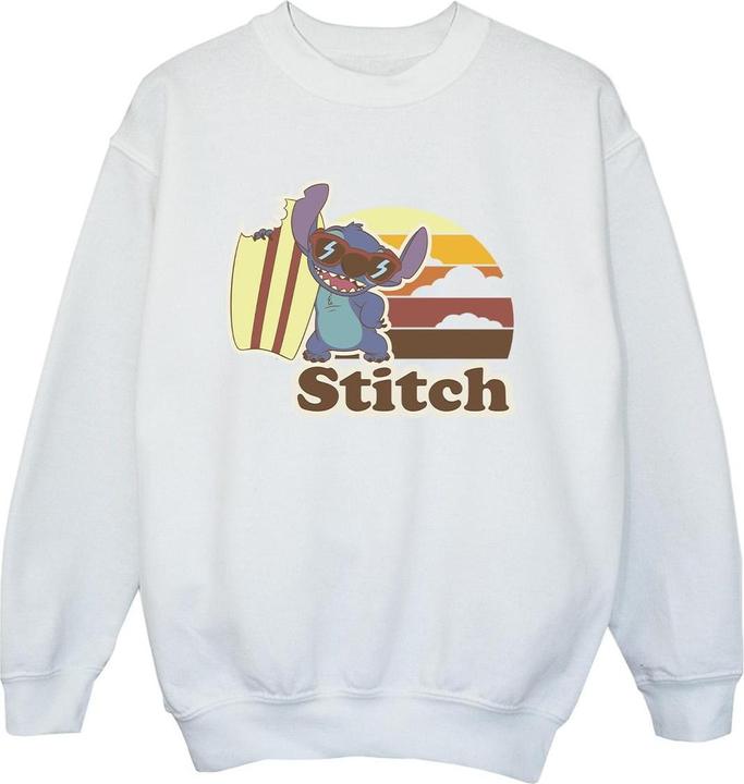 Disney Lilo And Stitch Bitten Surfboard Sweatshirt Jungen