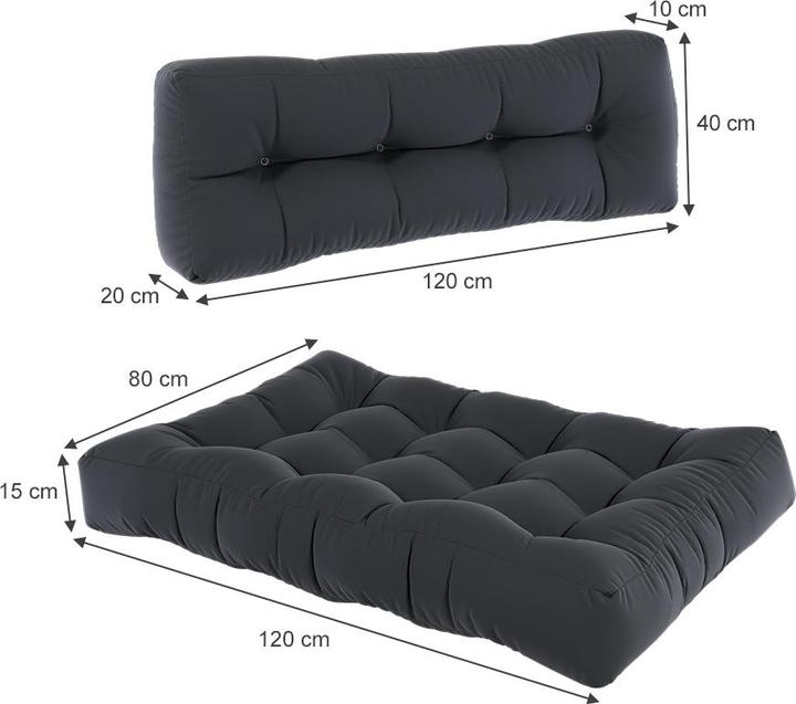 Immagine prodotto Vicco Set Flocken (120 x 80 x 15 cm, 120 x 20 x 40 cm)