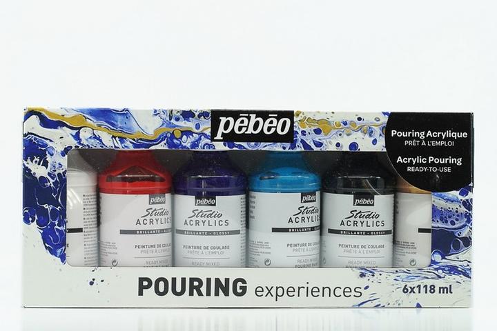 Immagine prodotto Pebeo Set Pouring 6X118Ml (118 ml)