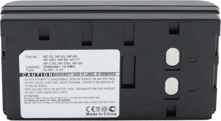 Image du produit CoreParts Batterie de caméra pour Akai (Batterie)
