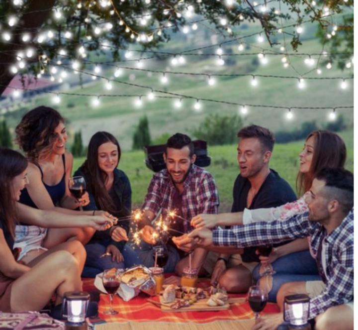 Immagine prodotto Grundig Lampadina solare 100pc bianco caldo LE (16.85 m)
