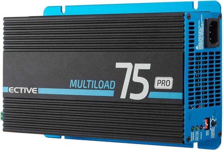 Immagine prodotto Ective Caricabatterie Multiload PRO 12V 75A e 24V 37A per batterie gel AGM LiFePO4 (12V, 24V, 75 A)