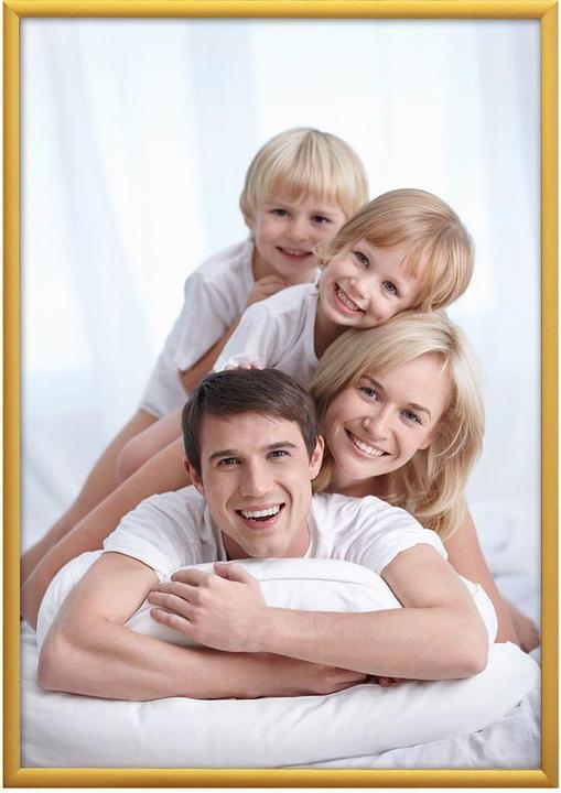 Actual product image Debex Aluminium removable frame - gold matt (13 x 18 cm)