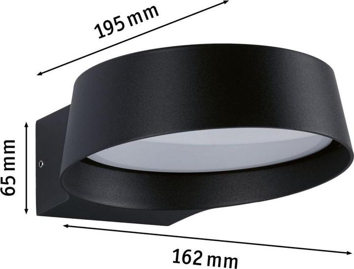 Actual product image Paulmann Capea Grand (1200 lm, IP44)