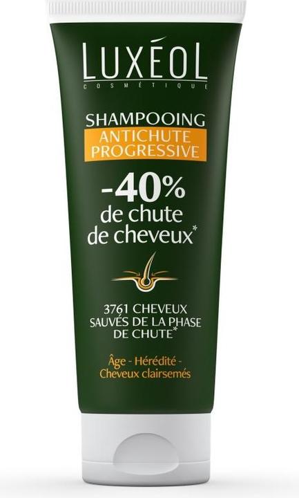 Actual product image Luxéol Shampoo gegen fortschreitenden Haarausfall (200ml) (200 ml, Liquid shampoo)