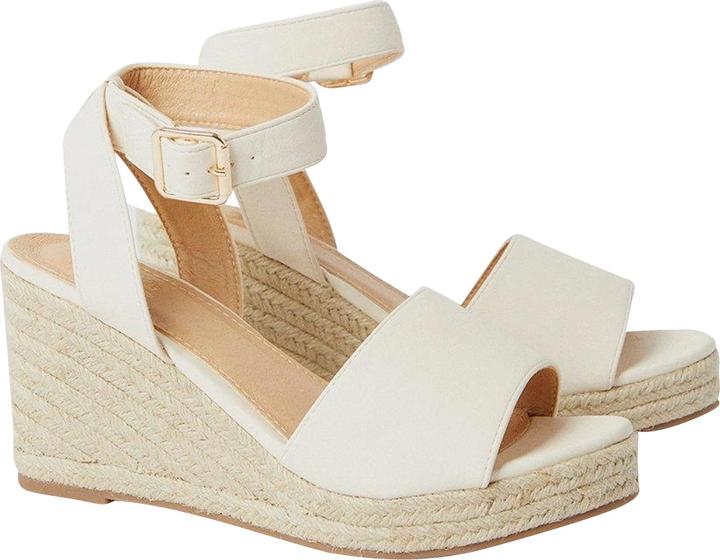 Actual product image Dorothy Perkins Womens/Ladies Rebekah Peep Toe Wide Wedge Sandals (40)