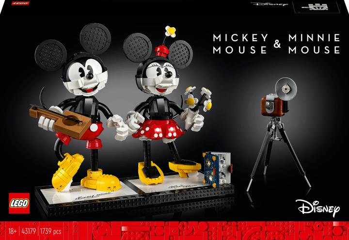 Actual product image LEGO Mickey Mouse and Minnie Mouse (43179, LEGO Disney, LEGO Rare Sets)